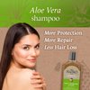 Tio Nacho Aloe Vera Deep Repair Shampoo: Organic Aloe Vera and Royal Jelly for Hair Repair and Protection, Enriched with Vegetable Keratin for Strength and Shine, Paraben, Salt, Silicone-Free - 14 Oz