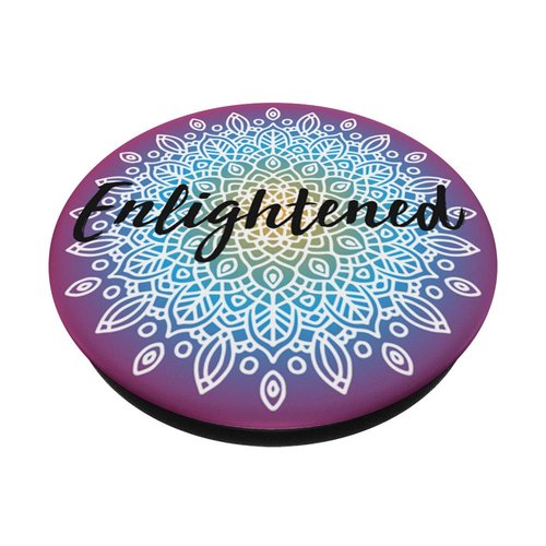 Enlightened Pop Phone Grip for Smartphones & Tablets PopSockets Grip and Stand for Phones and Tablets
