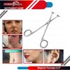 PRECISE CANADA Septum Piercing Forceps Body Piercing Tool