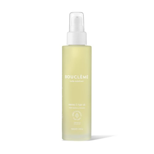 Bouclème Revive 5 Hair Oil - Prevent Hair fall - Anti Dandruff - Frizz Free - Improves Shine and Color Vibrancy - 97% Naturally Derived Ingredients and Vegan- 3.3 fl oz