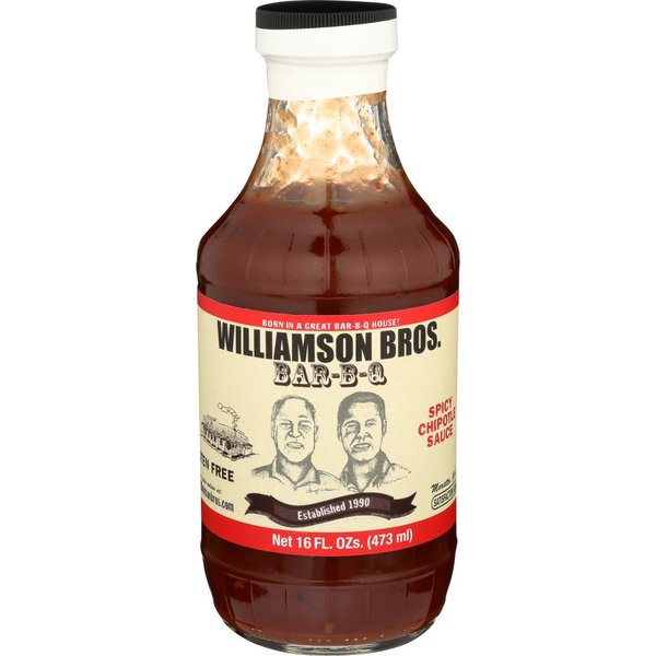 Williamson Bros. Spicy Chipotle Bbq Sauce, 16 Fl Oz