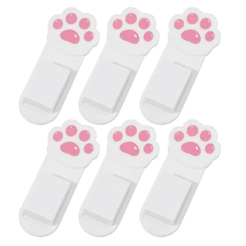 Zerodeko 6pcs Toilet Lid Lifter Self-Adhesive Toilet Seats Cover Lifter for Bathroom Handle for Easy Use Home Office and Hotel Settings