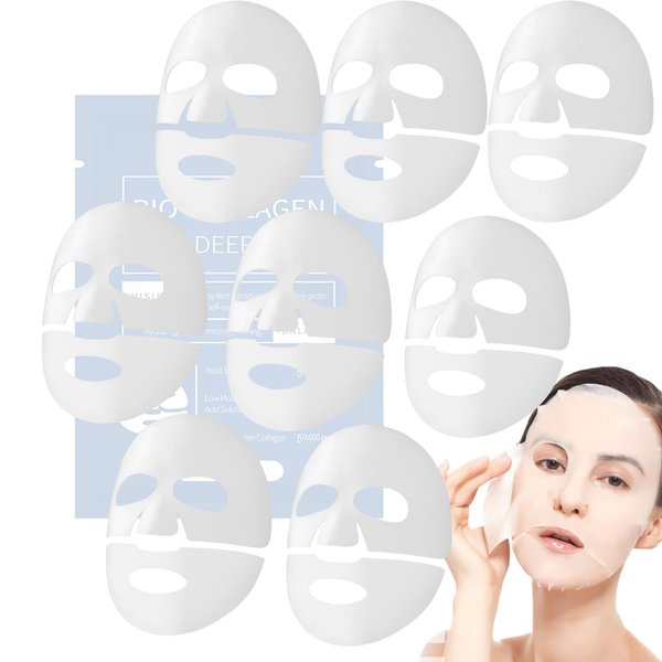 YUCVIAS Sunboon Collagen Mask, 4/8/12 Pcs Coco Beauty Collagen Mask, Prandest Deep Collagen Mask, Cocomint Beauty Collagen Mask, Deep Collagen Anti Wrinkle Lifting Mask (8pcs)