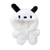 niannyyhouse 10cm~15cm 20cm 40cm Plush Doll Clothes Puppy Onesies Outfit Dolls Accessories Dress Up (White 10cm~15cm)