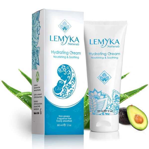 Baby Cream for Eczema, psoriasis prone, itchy, dry skin, Organic Soothing ointment, Natural Moisturizer, Paraben-free, 2OZ