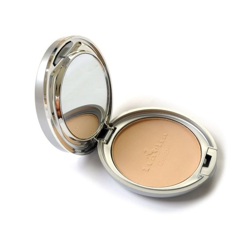 Italia Maku Up Foundation Face Two Way Mineral Powder Sand Beige Oil Free Spf 8