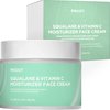 Squalane Moisturizer | Advanced Squalane Moisturizer Cream | Advanced Squalane Vitamin C Moisturizer For Face | Squalane and Vitamin C Face Cream with High Concentrate of Natural Ingredients | Squalane Moisturizer Face Cream for Intensive Skincare | Korea