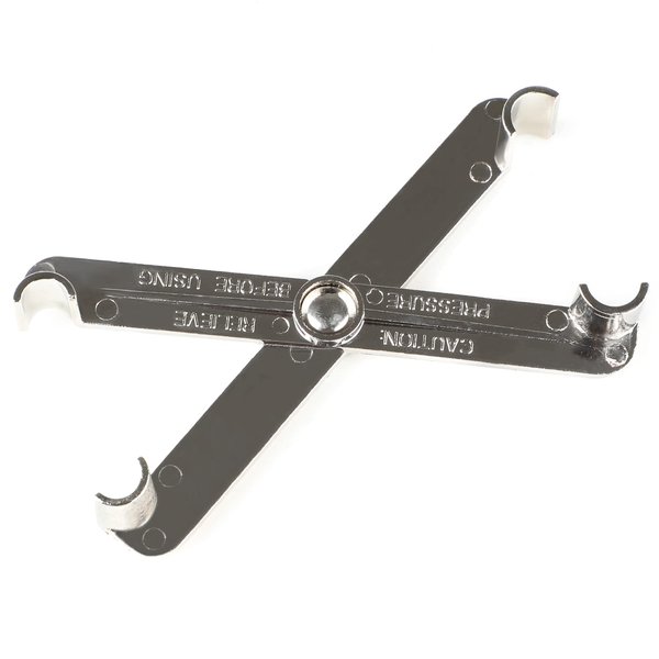 Ouzorp Scissor Fuel Line Disconnect Tool 3/8-Inch and 5/16-Inch, Easy Separation of Quick Disconnect Style Fittings,Use on Heater, Fuel, and A/C Line Service on Many Late Model Vehicles