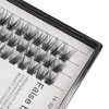 Bodermincer 84 Cluster D Curl Natural Style Eyelashes Professional Makeup Individual Cluster EyeLashes Grafting Fake False Eyelashes (8MM)