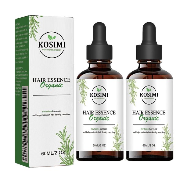 KOSIMI 2Pcs Shelure Rosemary Hair Oil Organic, Shelure Hair Growth Oil, Shelure Hair Treatment Advanced, Shelure Hair Activator Oil, Hair Extract Oil for Women