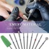 YUXIANLB 10pcs Nail Drill Bits Set for Manicure, Diamond Bits Drill Kit for Nails Professional Russian Cuticle Removal Bits Manicure Set Professional for Home Salon