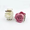 2Pcs Flower Hair Claw Camellia Claw Clips Small Flower Claw Clips for Half Updo Ponytail Flower Hair Clips for Women Girls