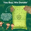 The Original Poop Bags® OK Compost Certified Compostable Dog Waste Bags - Supports Jane Goodall Institute - You Buy, We Donate - Dog Bags For Poop, Doggy Poop Bags Refills, Unscented