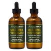 Jamaican Wild Black Rice Bran Oil Peppermint Super Power Hair Growth Oil 4oz (Pack of 2)