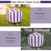 Aacabo Kids Water Table Cover Little Tikes Spiralin' Seas Waterpark Play Table Cover Sand Water Table Cover Outdoor Toys Cover 34X34X18 inch-(Cover only)-Purple