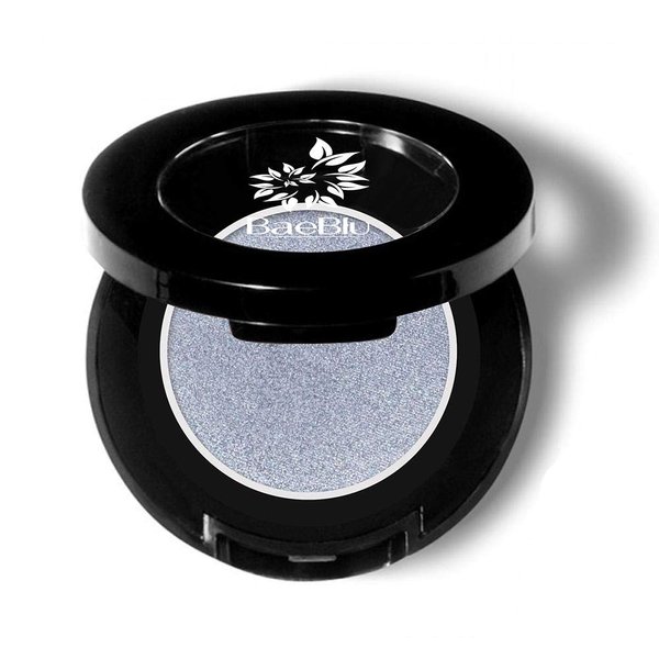 BaeBlu Hypoallergenic Eyeshadow Organic 100% Natural Finely Pressed Velvety Smooth Powder, Made in USA, Sterling