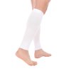 Doc Miller Calf Compression Sleeve Men and Women - 15-20mmHg Shin Splint Compression Sleeve Recover Varicose Veins, Torn Calf and Pain Relief - 1 Pair Calf Sleeves White Color - Medium Size