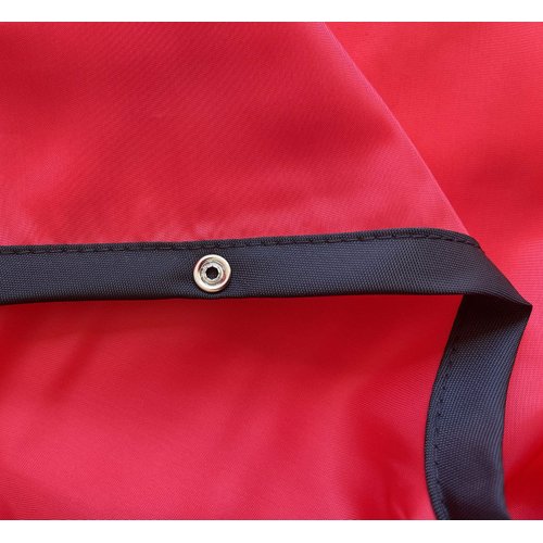 Betty Dain Barber Pole Cutting/Styling Cape, Red