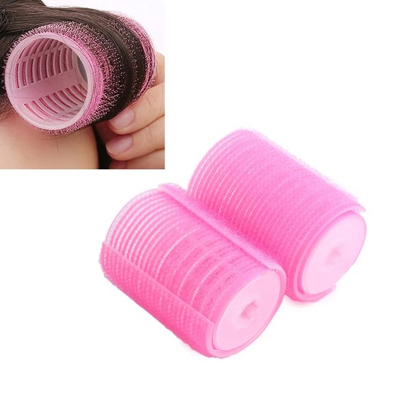 Small Hair Rollers Bangs Curlers Hair Curling Styling Tools DIY Self Grip Hair Rollers For Home Ana Hair Salon (2 pcs set)