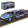PinkBee Sport Car Building Block Sets for Adults,Race Car Collectible 1:14 Model Scale Engineering Toy Racing Cars Christmas Birthday Gifts for Men Teens Boys Age 8+ 8-12 12 13 14 14+