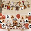 Cowboy Birthday Party Decorations, Western Cowboy Theme Happy Birthday Banner Latex Balloons Cake Cupcake Toppers for Boys Kids Birthday Rodeo Horse Racing Cow Pony Theme Party Supplies