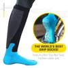 STOPSOCKS Non Slip Compression Socks with Grips for Men & Women, Edema, Diabetic, Varicose Veins, Travel, Pregnancy, Shin Splints