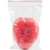 Curaplex CPR Pocket Mask with Oxygen Inlet and Carrying Case