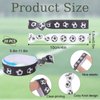 20pcs Soccer Hair Ties, Soccer Ribbon for Soccer Ponytails for Girl Hair, Soccer Party Favors, Elastic Soccer Hair Accessories, Soccer Hair Holders, Football No Crease Hair Ties