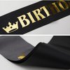 SWEETV Birthday King Crown and Sash, Royal Gold King Crown for Men Party Decoration Prom Birthday Gifts for Men King Pageant Crown, Gold
