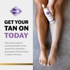 Fake Bake Flawless Self-Tanning Liquid Streak-Free, Long-Lasting Natural Glow For All Skin Tones - Sunless Tanner with Professional Mitt For Easy Application, Black Coconut Scent - 6 oz (Pack of 2)