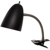 Boston Harbor - Flexible Clip On Table Lamp, Black