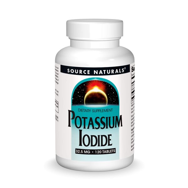 Potassium Iodide Source Naturals, Inc. 120 Tabs