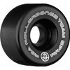 Rollerbones Team Logo 57mm 98A Black Recreational Roller Skate Wheels 8 pk