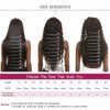 Ornate Hair Human Hair Extensions Virgin Straight Hair Brazilian Virgin 1 Bundles Hair Weave Bundles 100% Human Hair 8 Inches 9A Grade Natural Black Color (1Bundles Straight Natual Color, 8 inch)