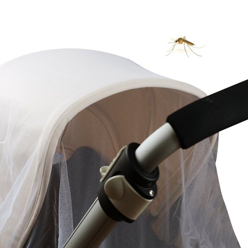 KIDLUF Mosquito and Bug Net for Baby Strollers, Bassinets, Cradles and Car Seats – Insect Net Safe Mesh White Buggy Cover for Pushchairs, Prams, and Carrycots