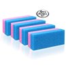 Pumice Bar 4 Pcs Set | Dual Sided Extra Coarse | Exfoliating Foot File | Heel & Feet Scrubber Pumice Sponge | Foot Pad Buffer Callus Remover | Synthetic Pumice Stone for Dry Skin Pedicure |By Anapoliz