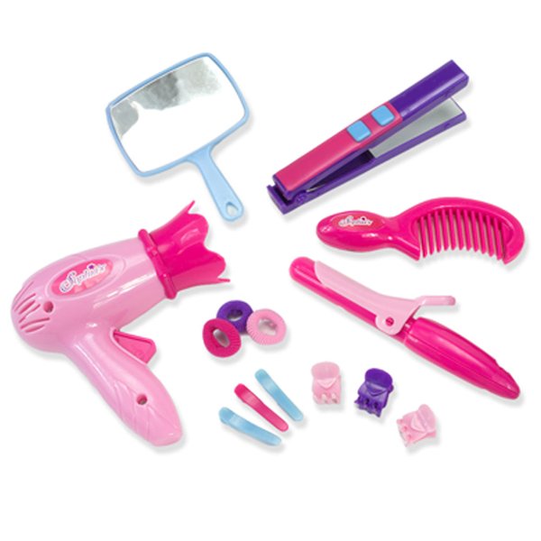 Sophia's 18 Inch Doll Hair Care Set, Pretend Play, 14 Piece Hair Styling Accessories for Dolls