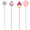 Patelai Cake Tester Needles Holiday Stainless Steel Reusable Cake Testing Needles Practical cookie Tester Skewer for Kitchen Home Bakery Tools, 4 Pieces