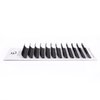 Eyelash Extensions 0.18 C Curl Natural Faux Mink Eyelash Extensions Individual Lashes Extension 12mm Tray Salon Use by EYEMEI