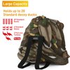 GearOZ Mesh Decoy Bag 30"x32", 2-Pack Duck Decoy Bag for Goose Turkey Waterfowl, Duck Hunting Gear Decoy Backpack Light Weight Blind Bag with Adjustable Shoulder Straps