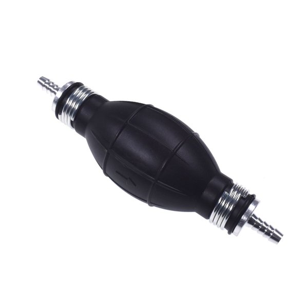 JRL Fuel Pump Fuel Line Hand Primer Bulb 6mm 1/4‘’ inch Rubber fit for Car/Boat/Marine/Motorcycle 9001080A