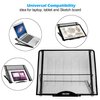 IMAGE Light Pad Stand A3 Light Box Stand 12 Angle Points Adjustable Laptop Stand Foldable and Ventilated Metal Stand for Diamond Painting, Drawing