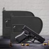DSLEAF 2-Pack Handgun Case, Soft Pistol Rug with Thick Velvet Lining for Hunting Shooting Range Sports