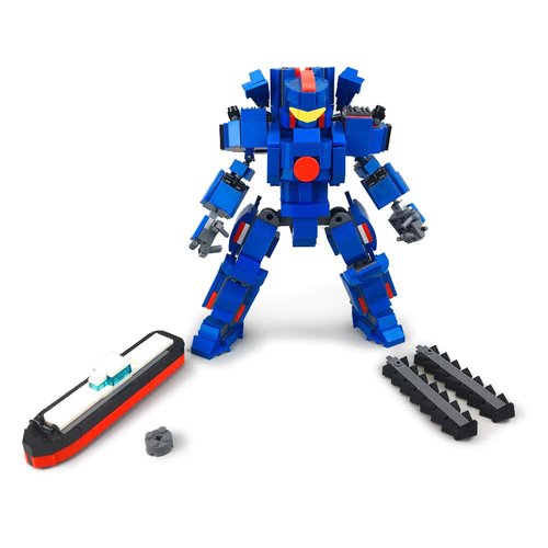 LetMay Original Series Dangerous Wanderer MOC Frame Mech Building Blocks Robot 590 Parts