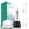 VOYOR Water Flosser Oral Irrigator Cordless Rechargeable Dental Water Jet Flosser with 3 Working Modes, IPX7 Waterproof for Teeth, Brace, Bridges Care WF200