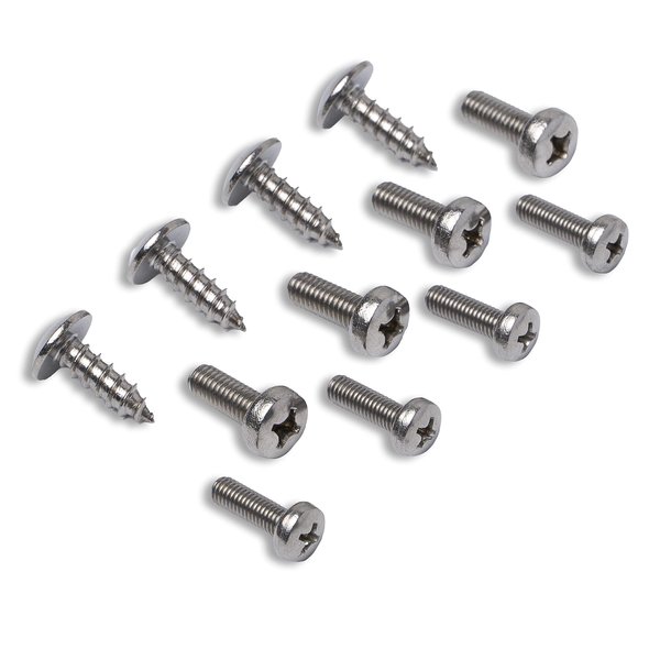 Prime Ave Stainless Steel License Plate Screws Compatible/Replacement for Acura & Honda