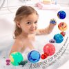 Kids Bath Bombs with Toys Inside - Organic, Gentle & Kid Friendly Bubble Bath Fizzies with Surprise Inside. Spa Bath Fizz Balls Kit. Fizzy Balls w/Rich Bubbles, Birthday Gifts for Kids, Boys, Girls