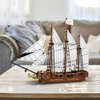 KAZI Ship Building Kit for Adults Kids,Sailing Adventure Toy Boat Building Blocks Set,Ship Model Home Decor,Fun Toy Gift for 8 9 10 11 12 Plus Year Old Boys and Girls
