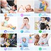 Bloobloomax Wrist Rattles Foot Finder Rattle Sock Baby Toy, Hanging Rattle Toy, Hand Bracelet Rattle, Feet Leg Ankle Socks, Activity Rattle Present Gift for Newborn Infant Babies Boy Girl(12 pcs-H)