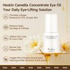 Camellia Concentrate Eye Serum Oil - 0.5 Fl Oz, Natural Dark Circle Treatment, Anti-Aging, Wrinkle Reduction, Brightens, Nourishes, Smooths Under-Eye, Dropper